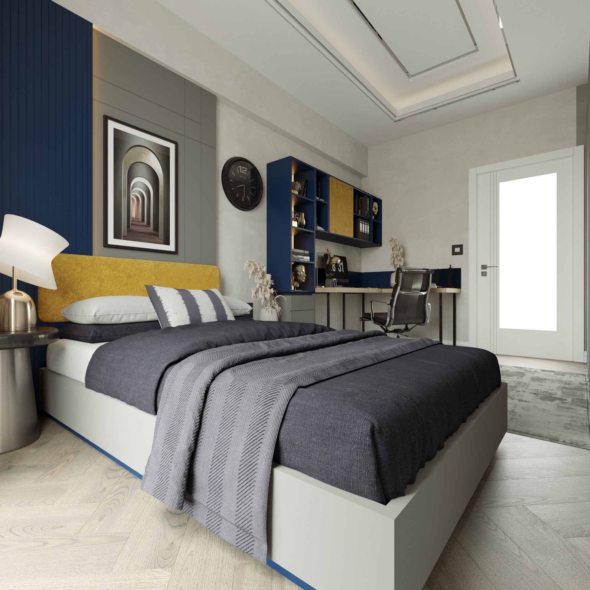 A.O. Evi _ Genç Odası 2 - Kayseri — görsel 3 A.O. Evi _ Genç Odası 2 - Kayseri — Kayseri Ev mobilyası, görsel 3 — Akkök Mobilya