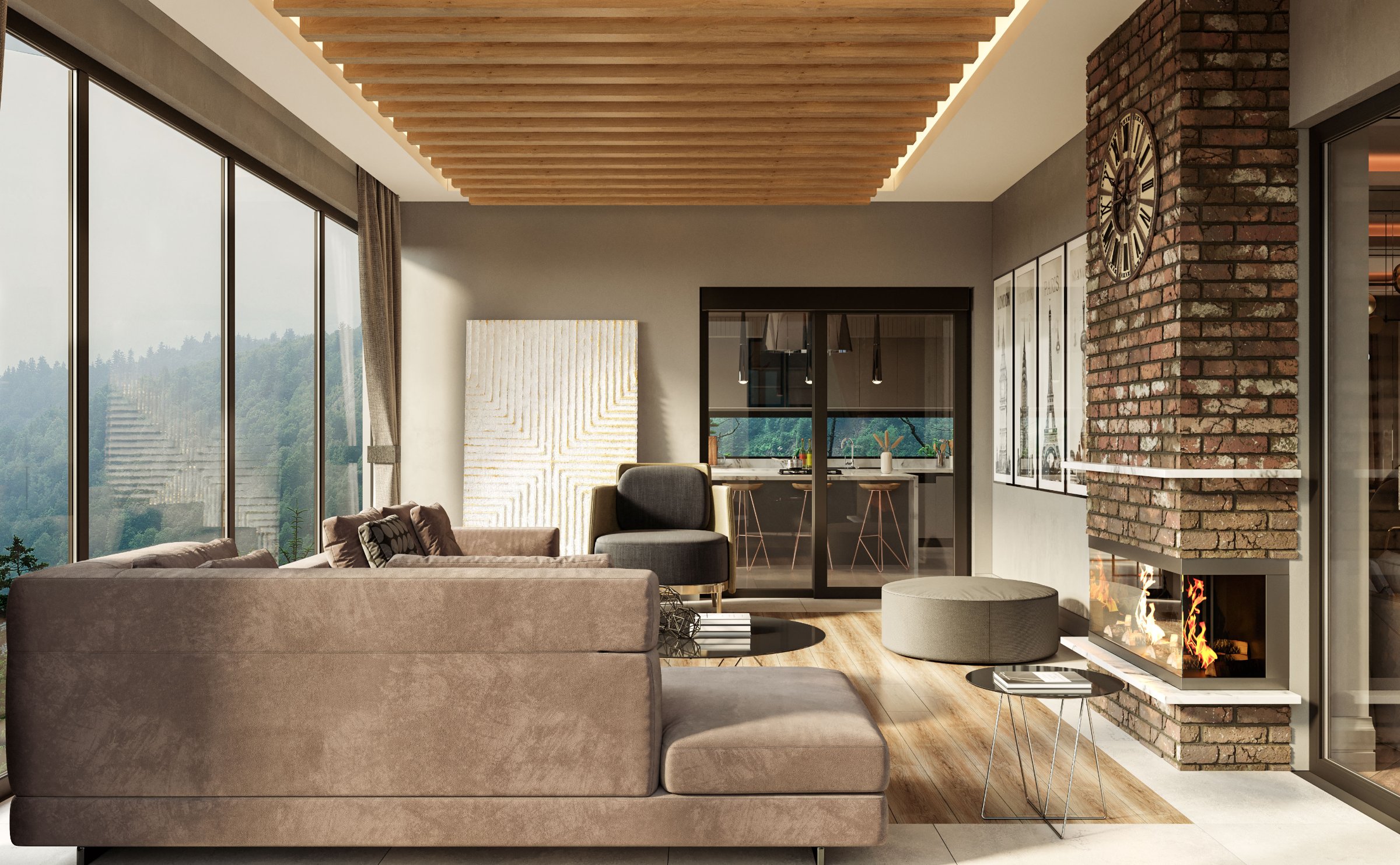N. Yapı - Villa - Kayseri — görsel 5 N. Yapı - Villa - Kayseri — Kayseri Villa mobilyası, görsel 5 — Akkök Mobilya