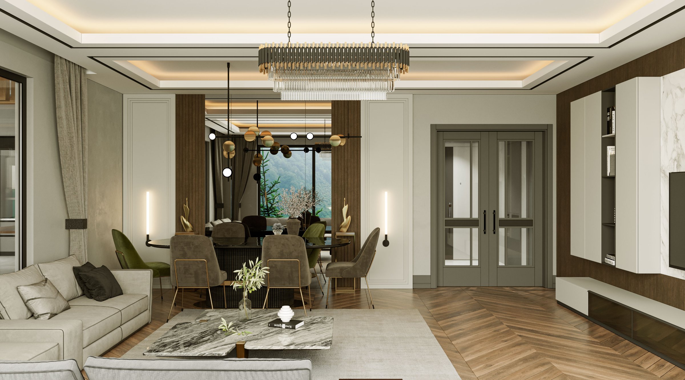 N. Yapı - Villa - Kayseri — görsel 16 N. Yapı - Villa - Kayseri — Kayseri Villa mobilyası, görsel 16 — Akkök Mobilya